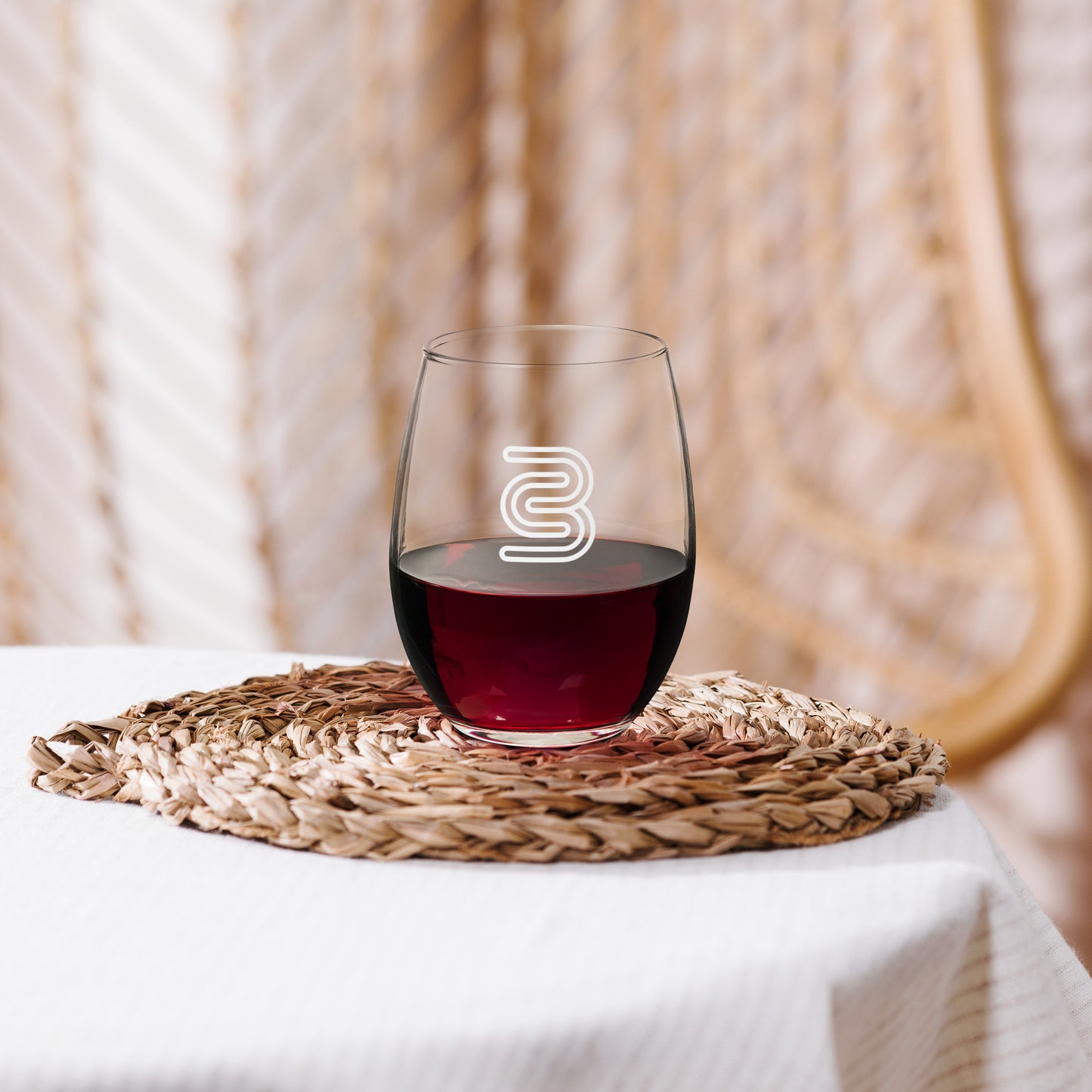 Barton Cerjak Stemless Wine Glass